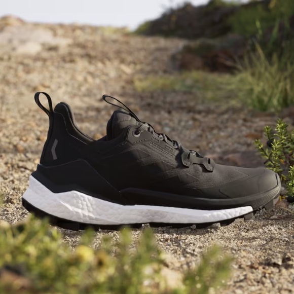 adidas Terrex Free Hiker 2.0 Low Hiking Shoes Core Black - Picture 1 of 11